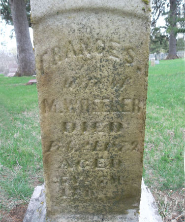 WHEELER, FRANCES - Warren County, Iowa | FRANCES WHEELER 