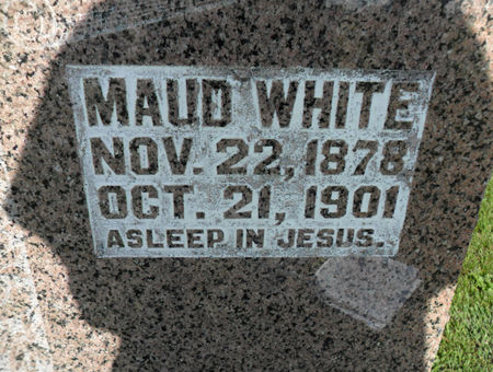 WHITE, MAUD - Warren County, Iowa | MAUD WHITE 