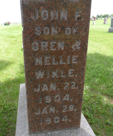 WIKLE, JOHN F. - Warren County, Iowa | JOHN F. WIKLE 