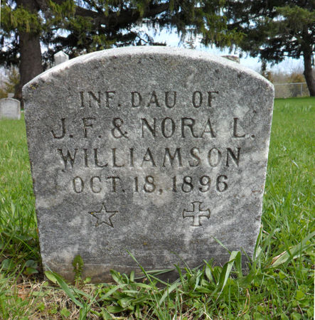 WILLIAMSON, INFANT DAUGHTER - Warren County, Iowa | INFANT DAUGHTER WILLIAMSON 