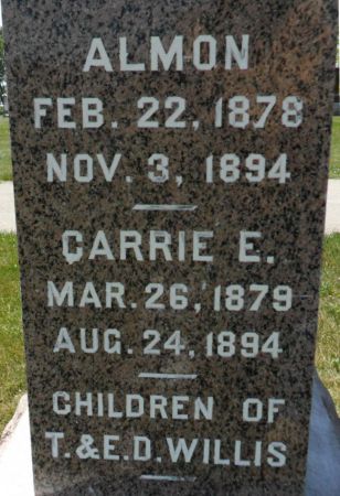 WILLIS, CARRIE E. - Warren County, Iowa | CARRIE E. WILLIS 