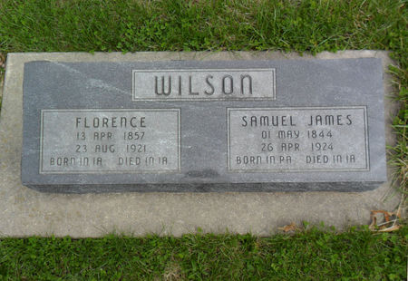 WILSON, FLORENCE - Warren County, Iowa | FLORENCE WILSON 