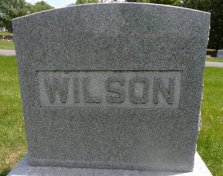 WILSON, FAMILY STONE - Warren County, Iowa | FAMILY STONE WILSON 