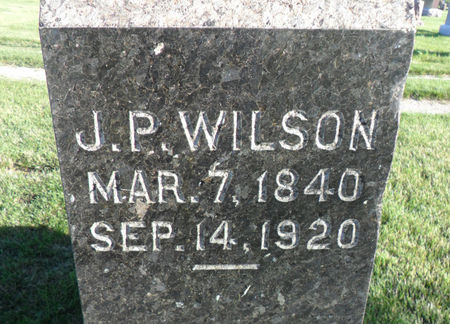 WILSON, JACOB P. - Warren County, Iowa | JACOB P. WILSON 