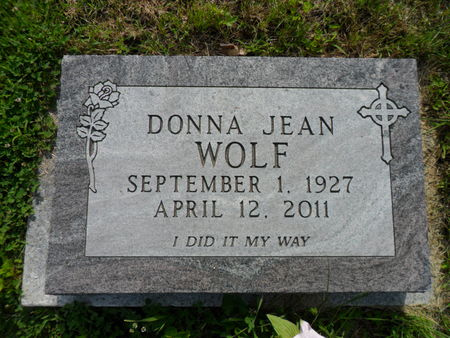 WOLF, DONNA JEAN - Warren County, Iowa | DONNA JEAN WOLF 