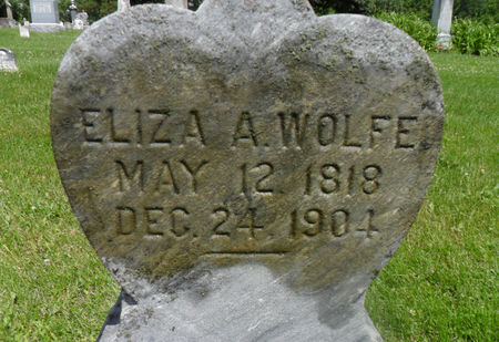 WOLFE, ELIZA A. - Warren County, Iowa | ELIZA A. WOLFE 