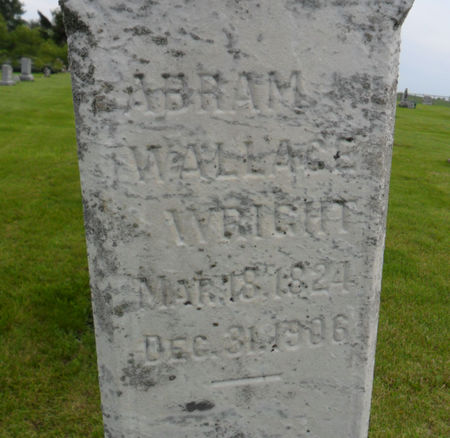 WRIGHT, ABRAM WALLACE - Warren County, Iowa | ABRAM WALLACE WRIGHT 