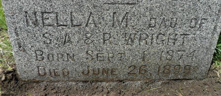 WRIGHT, NELLA M. - Warren County, Iowa | NELLA M. WRIGHT 