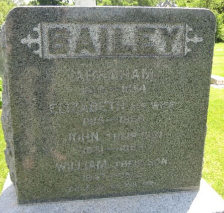 BAILEY, JOHN - Washington County, Iowa | JOHN BAILEY 