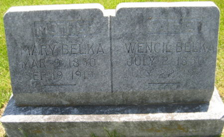 BELKA, MARY - Washington County, Iowa | MARY BELKA 