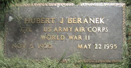 BERANEK, HUBERT J. - Washington County, Iowa | HUBERT J. BERANEK 