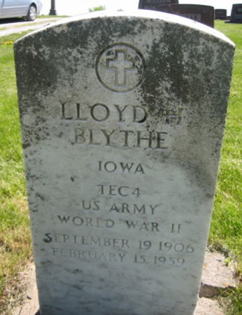 BLYTHE, LLOYD H - Washington County, Iowa | LLOYD H BLYTHE 