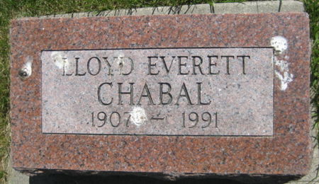 CHABAL, LLOYD EVERETT - Washington County, Iowa | LLOYD EVERETT CHABAL 