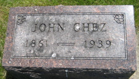 CHEZ, JOHN - Washington County, Iowa | JOHN CHEZ 