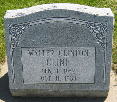 CLINE, WALTER CLINTON - Washington County, Iowa | WALTER CLINTON CLINE 