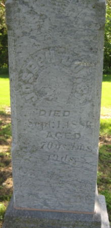 DURST, JOSEPH - Washington County, Iowa | JOSEPH DURST 