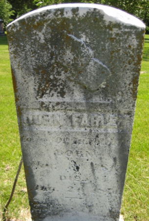 FARLEY, JOHN - Washington County, Iowa | JOHN FARLEY 