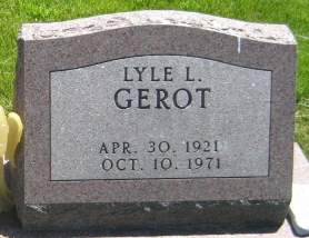 GEROT, LYLE L. - Washington County, Iowa | LYLE L. GEROT 