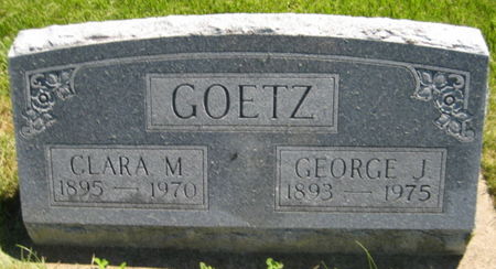 GOETZ, GEORGE J. - Washington County, Iowa | GEORGE J. GOETZ 