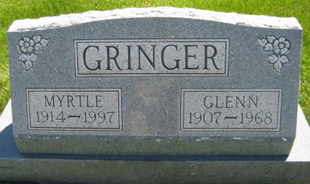 GRINGER, GLENN - Washington County, Iowa | GLENN GRINGER 