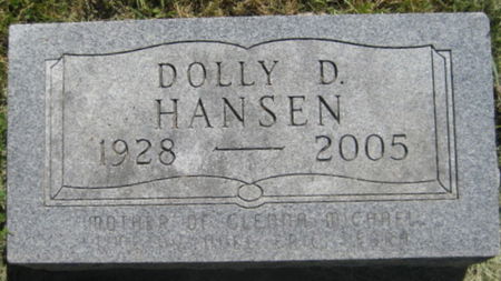 HANSEN, DOLLY D. - Washington County, Iowa | DOLLY D. HANSEN 