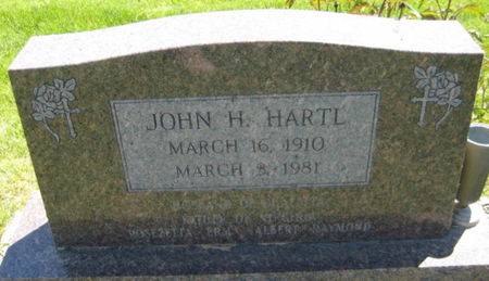 HARTL, JOHN H. - Washington County, Iowa | JOHN H. HARTL 