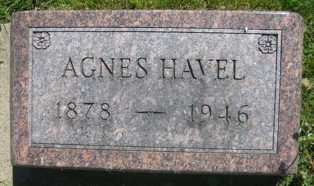 HAVEL, AGNES - Washington County, Iowa | AGNES HAVEL 
