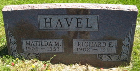 HAVEL, RICHARD E. - Washington County, Iowa | RICHARD E. HAVEL 
