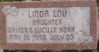 HORA, LINDA LOU - Washington County, Iowa | LINDA LOU HORA 
