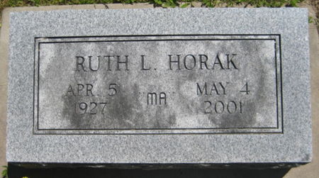 HORAK, RUTH L. - Washington County, Iowa | RUTH L. HORAK 