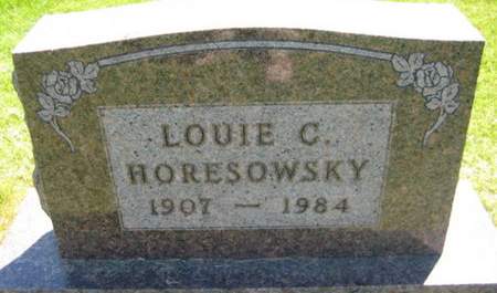 HORESOWSKY, LOUIE C. - Washington County, Iowa | LOUIE C. HORESOWSKY 