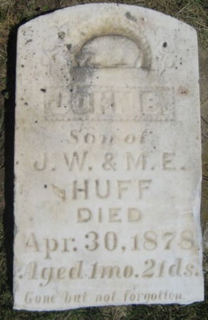 HUFF, JOHN B. - Washington County, Iowa | JOHN B. HUFF 