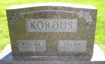 KOROUS, VELMA - Washington County, Iowa | VELMA KOROUS 