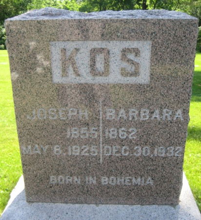 KOS, BARBARA - Washington County, Iowa | BARBARA KOS 