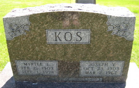 KOS, MYRTLE E. - Washington County, Iowa | MYRTLE E. KOS 