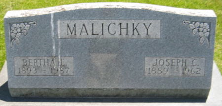 MALICHKY, BERTHA E. - Washington County, Iowa | BERTHA E. MALICHKY 