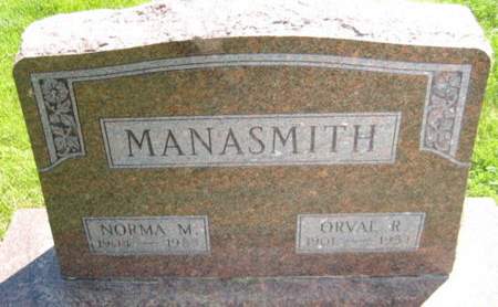 MANASMITH, ORVAL R. - Washington County, Iowa | ORVAL R. MANASMITH 
