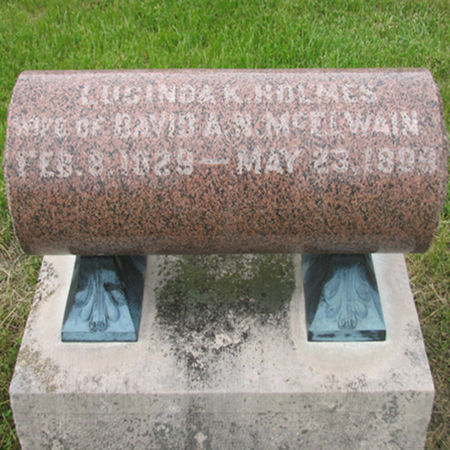 HOLMES MCELWAIN, LUCINDA KITTREDGE - Washington County, Iowa | LUCINDA KITTREDGE HOLMES MCELWAIN 