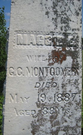 MONTGOMERY, MAGGIE E. - Washington County, Iowa | MAGGIE E. MONTGOMERY 