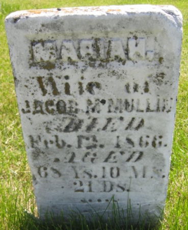 MULLIN, MARIA H. - Washington County, Iowa | MARIA H. MULLIN 