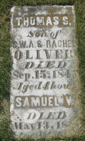 OLIVER, THOMAS S. - Washington County, Iowa | THOMAS S. OLIVER 