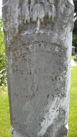 PAGE, CATHERINE - Washington County, Iowa | CATHERINE PAGE 