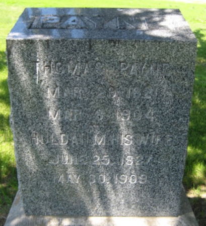 PAYNE, HULDA M. - Washington County, Iowa | HULDA M. PAYNE 