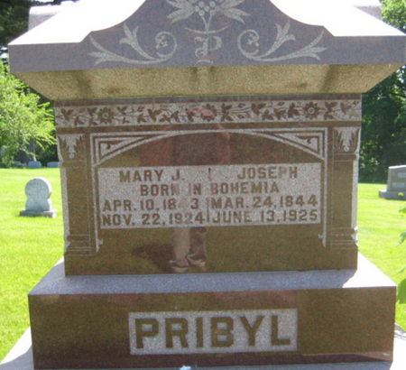 PRIBYL, JOSEPH - Washington County, Iowa | JOSEPH PRIBYL 