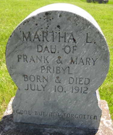 PRIBYL, MARTHA L. - Washington County, Iowa | MARTHA L. PRIBYL 