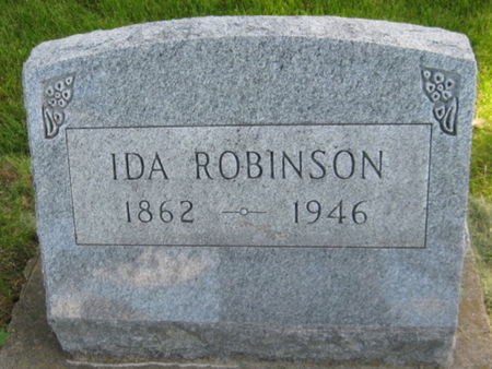 ROBINSON, IDA - Washington County, Iowa | IDA ROBINSON 
