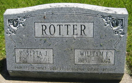 ROTTER, ROBERTA J - Washington County, Iowa | ROBERTA J ROTTER 