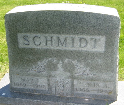 SCHMIDT, LEWIS A - Washington County, Iowa | LEWIS A SCHMIDT 