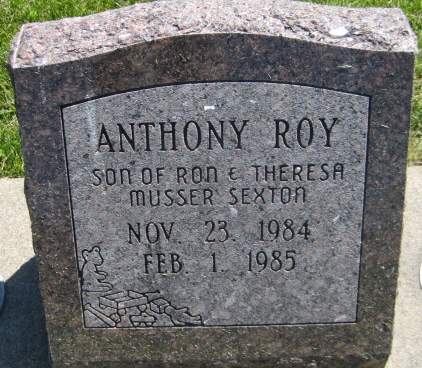 SEXTON, ANTHONY ROY - Washington County, Iowa | ANTHONY ROY SEXTON 