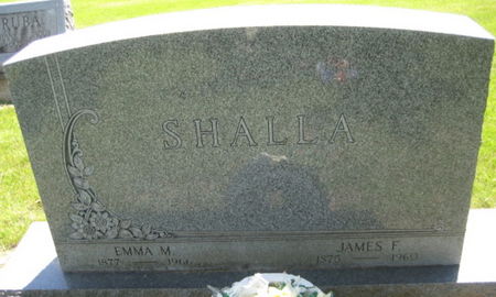 SHALLA, JAMES F. - Washington County, Iowa | JAMES F. SHALLA 